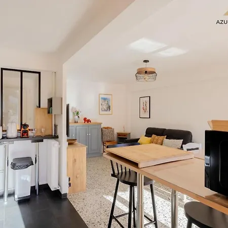 Апартаменты Centre 4 Pers, Terrasse Parking Кань-сюр-Мер