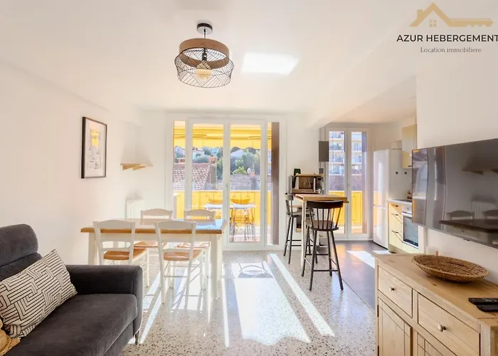 Centre 4 Pers, Terrasse Parking Apartman