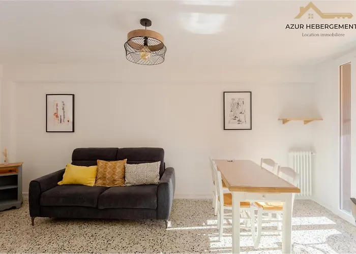 Centre 4 Pers, Terrasse Parking Apartman